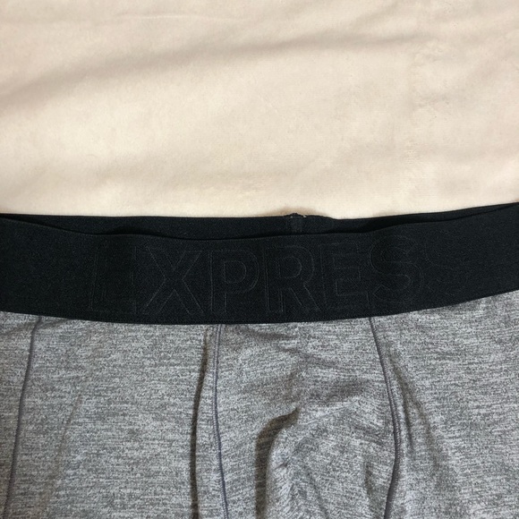 Express Performance Grey Boxer Brief. Size Small - Picture 2 of 4
